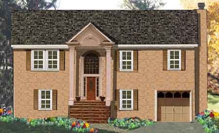 Split Entry Ranch House Plans With Vaulted Cathedral