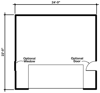 Floorplan for House Plan #183060