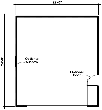 Floorplan for House Plan #184006