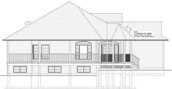 Elevation for House Plan #201940