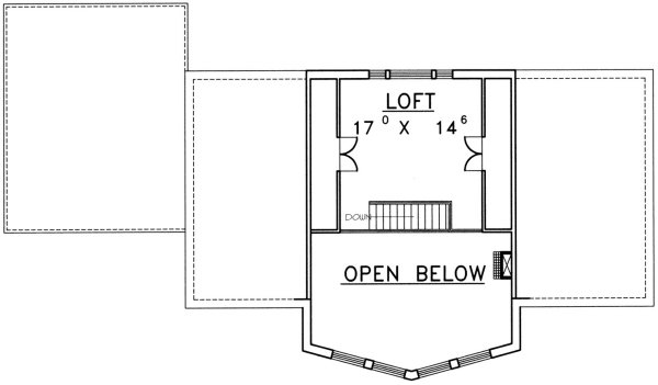 Floorplan for House Plan #457002