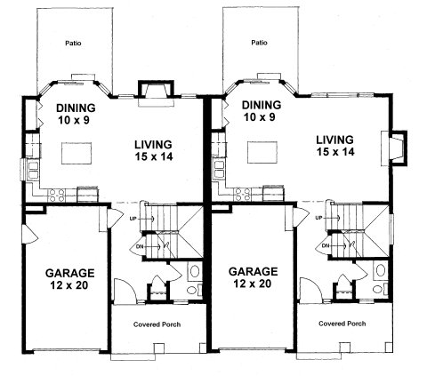 Main Floor Plan for House Plan #358482