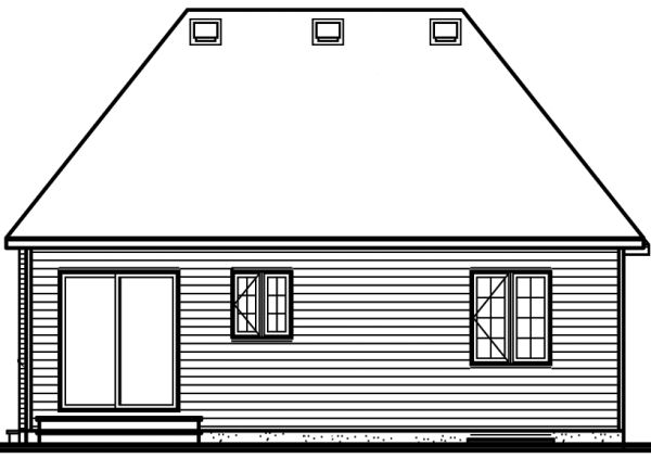 Elevation for House Plan #141212