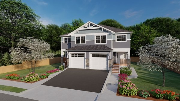 ExteriorPhoto for House Plan #195259