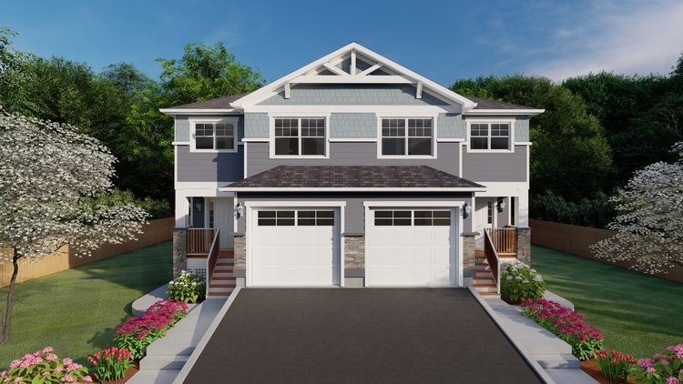 Full Rendering for House Plan #195259