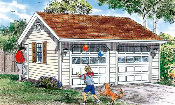 Rendering for House Plan #511300