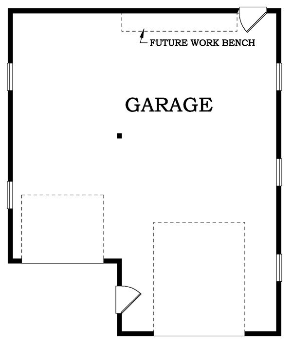 Main Floor Plan for House Plan #517100
