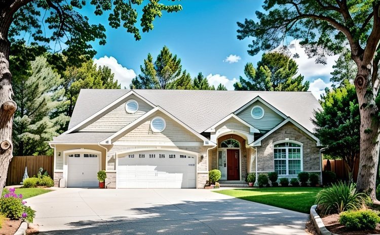 Full Rendering for House Plan #352451