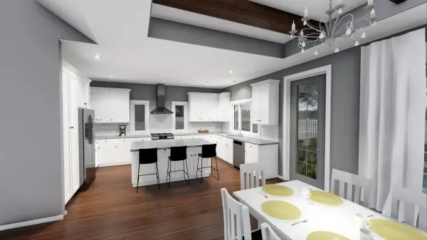 Kitchen- House Plan #708781