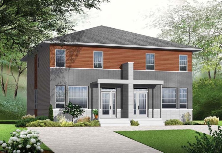 Full Rendering for House Plan #146503