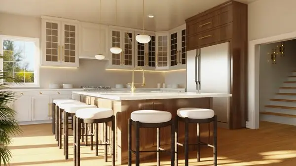 Kitchen Island- House Plan #750734