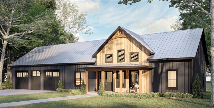 Full Rendering for House Plan #432691