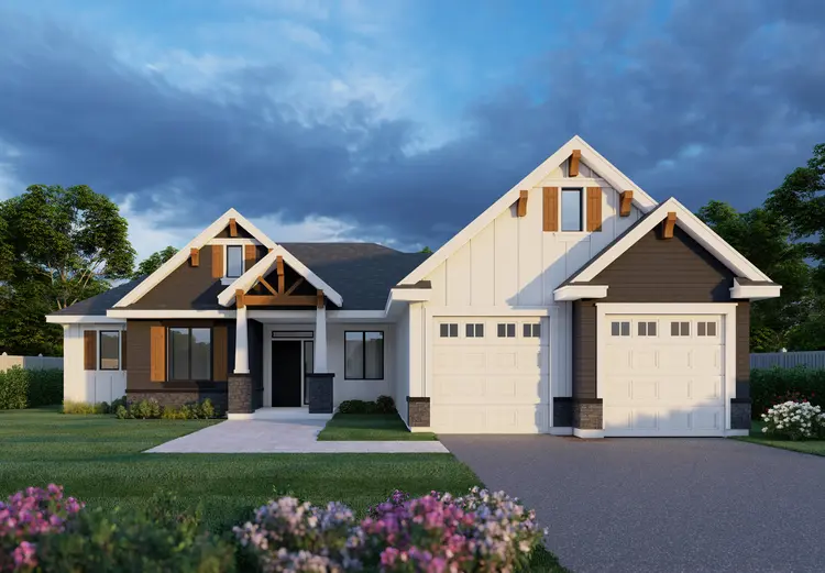 Rendering for House Plan #805451