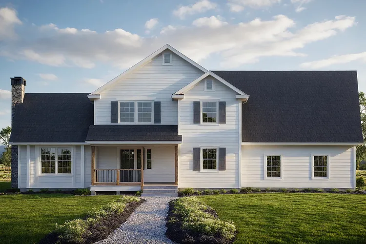 Full Rendering for House Plan #340122