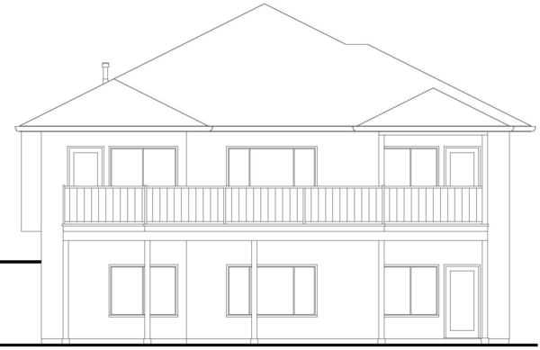 Elevation for House Plan #570351
