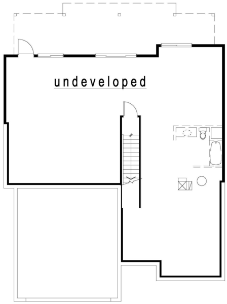 Floorplan for House Plan #570351