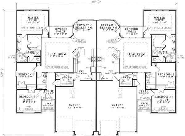 Main Floor Plan for House Plan #310403