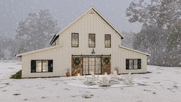 Winter Scene- House Plan #703391
