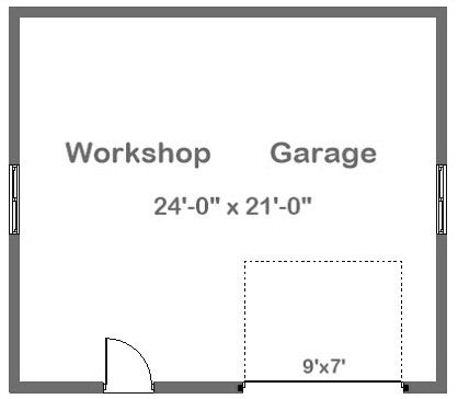 Floorplan for House Plan #203048