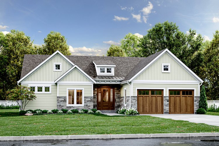 Full Rendering for House Plan #535881