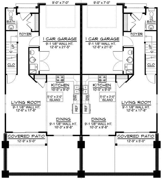 Main Floor Plan for House Plan #752113