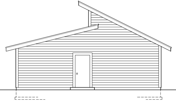 Elevation for House Plan #801080