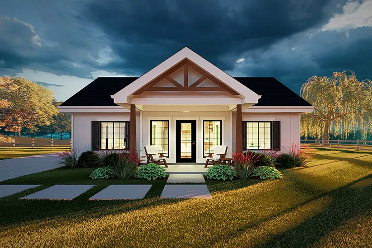 ExteriorPhoto for House Plan #580800