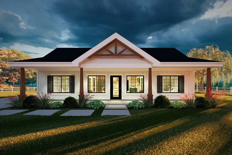 ExteriorPhoto for House Plan #581188