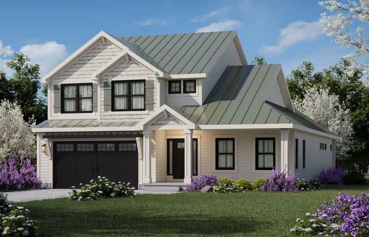 Full Rendering for House Plan #159372