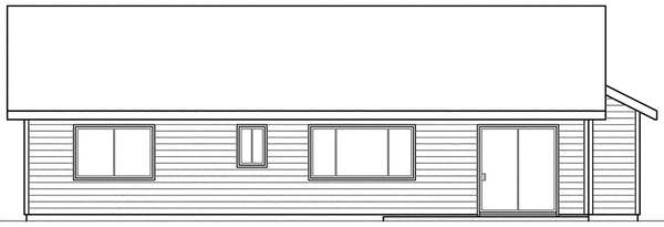 Elevation for House Plan #347511