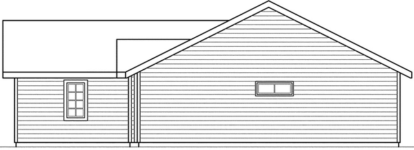 Elevation for House Plan #347511