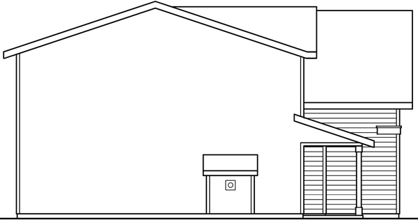 Elevation for House Plan #346941