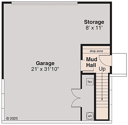 Basement Plan for House Plan #348491