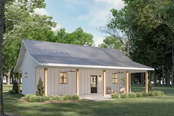 Rear- House Plan #431080