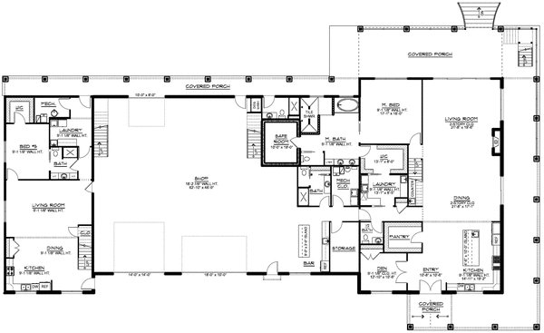 Main Floor Plan for House Plan #751877