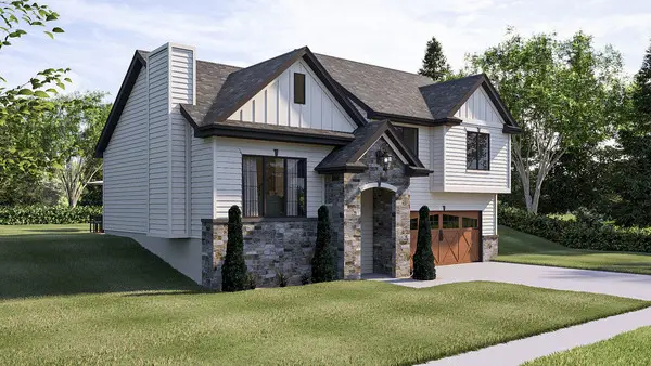 Front & Left- House Plan #709231