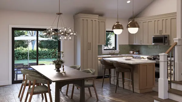 Dining & Kitchen- House Plan #709231