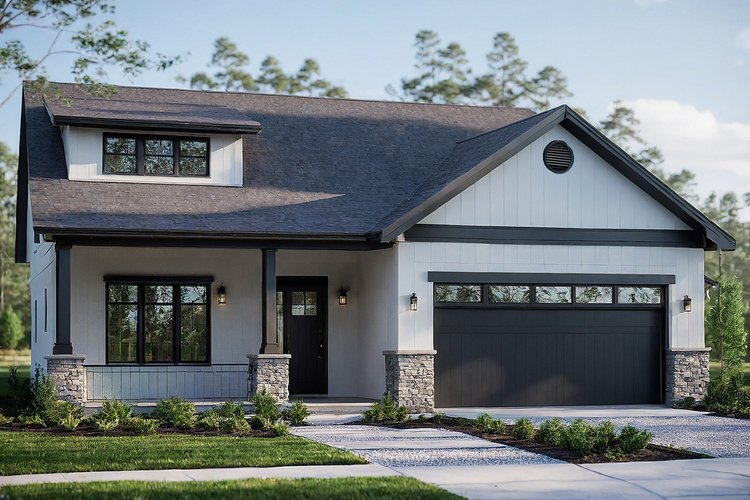 Full Rendering for House Plan #347742