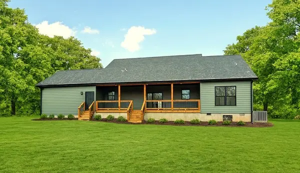 Rear- House Plan #436161