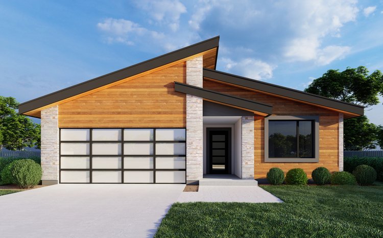 Full Rendering for House Plan #800941