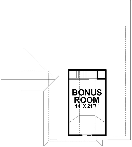 Floorplan for House Plan #800751