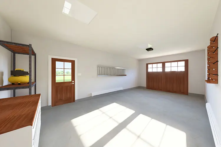 Interior Rear- House Plan #580416