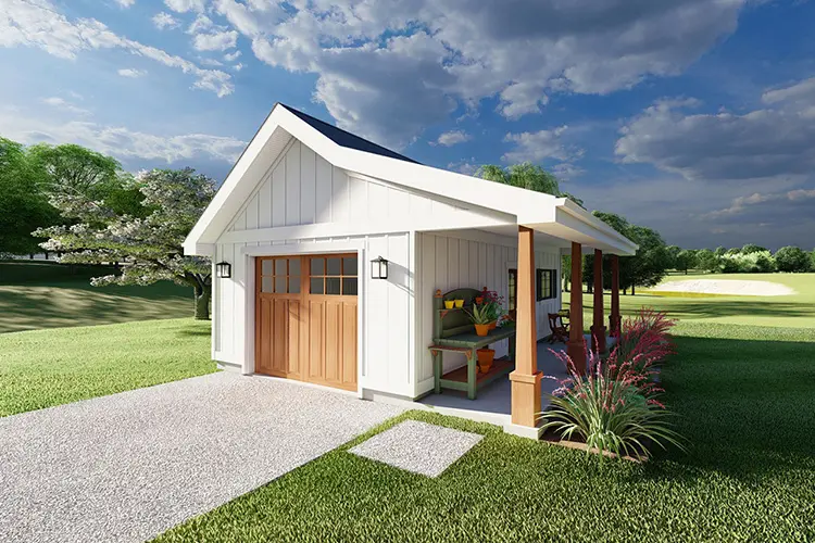 Rendering for House Plan #580474