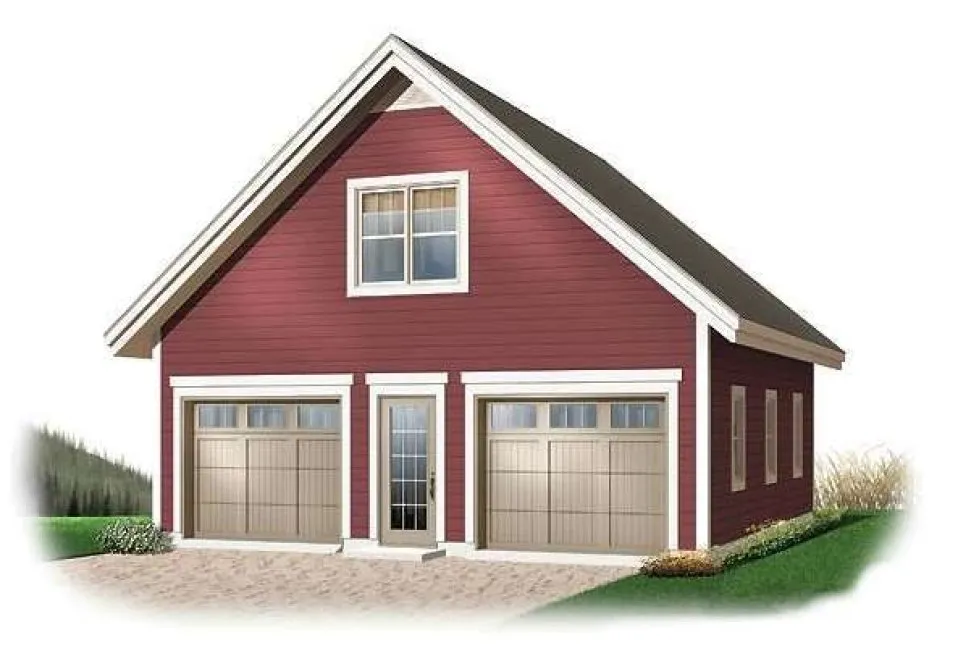 Full Rendering for House Plan #147892