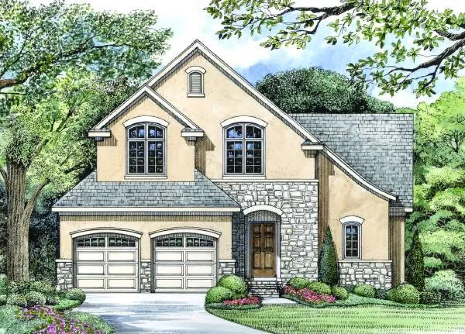 Full Rendering for House Plan #154229