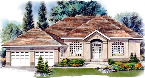 Full Rendering for House Plan #137239