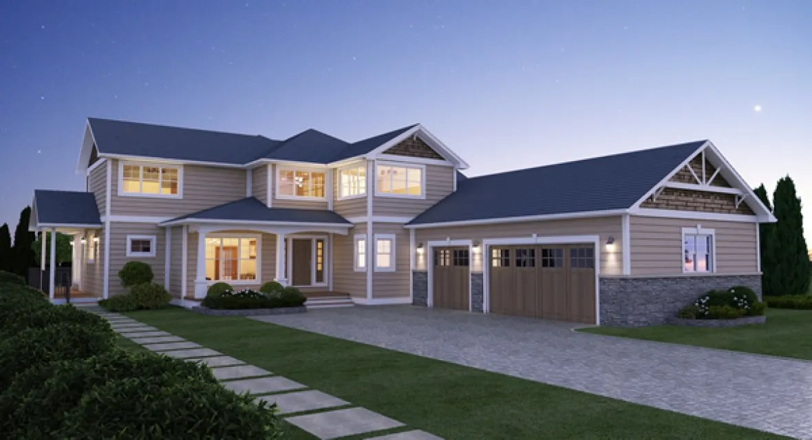 ExteriorPhoto for House Plan #195144