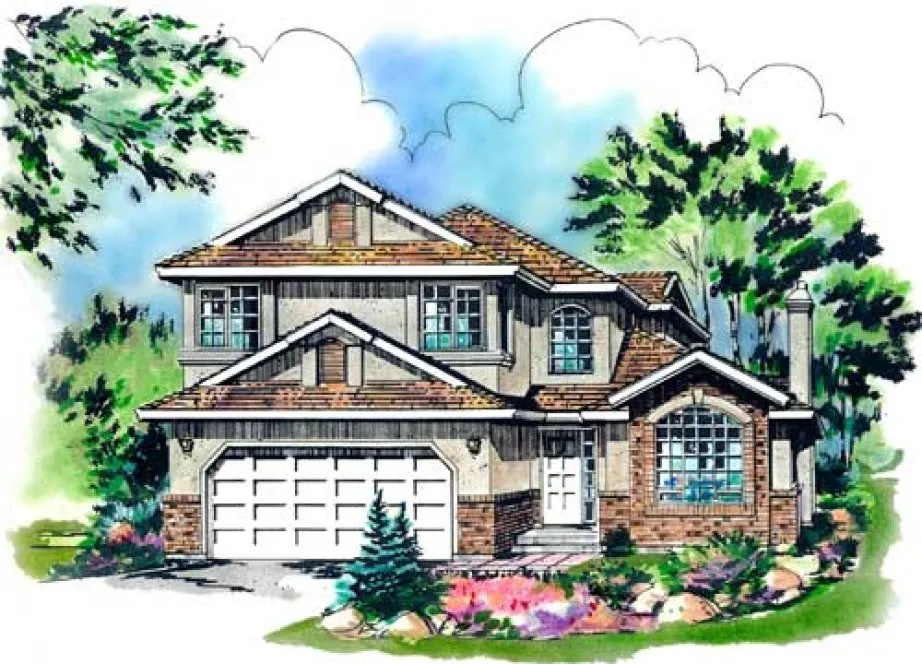 Full Rendering for House Plan #133239