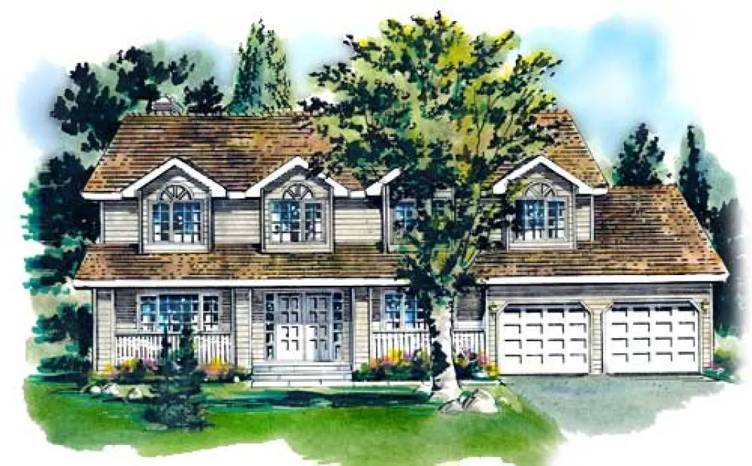 Full Rendering for House Plan #139229