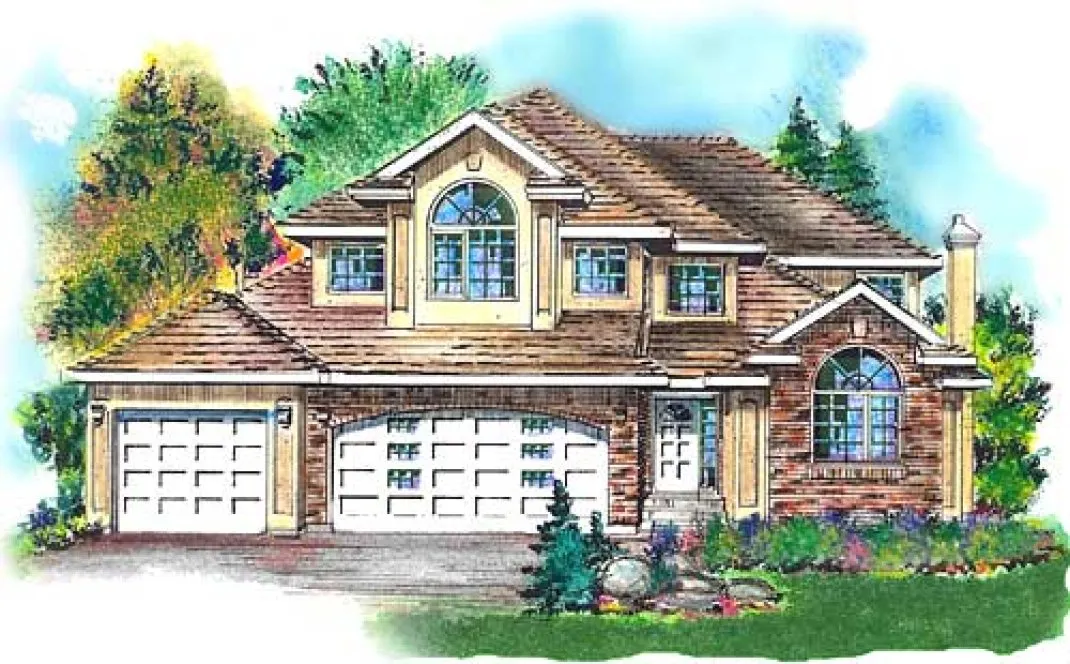 Full Rendering for House Plan #133249